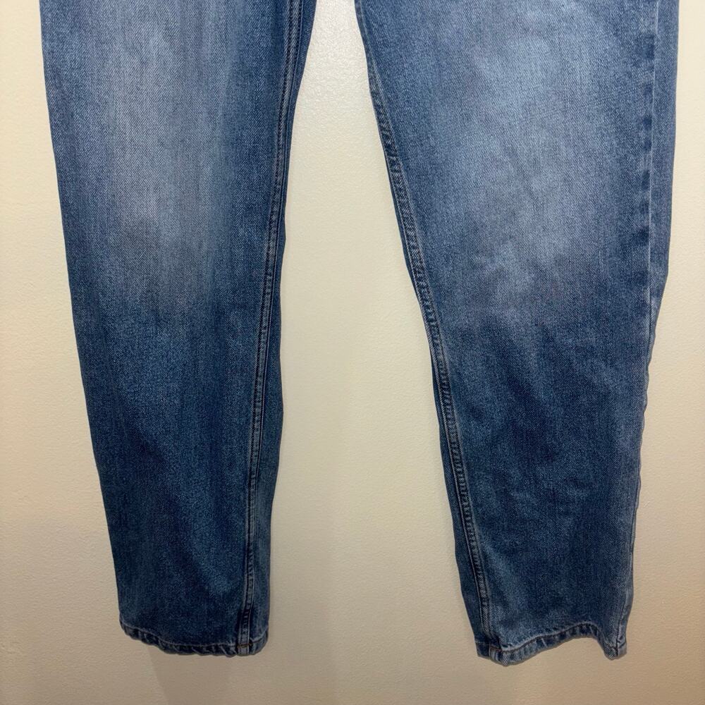 Free People We The Free High Waisted Straight Leg Jeans Women 28 Medium Wash - Picture 8 of 13